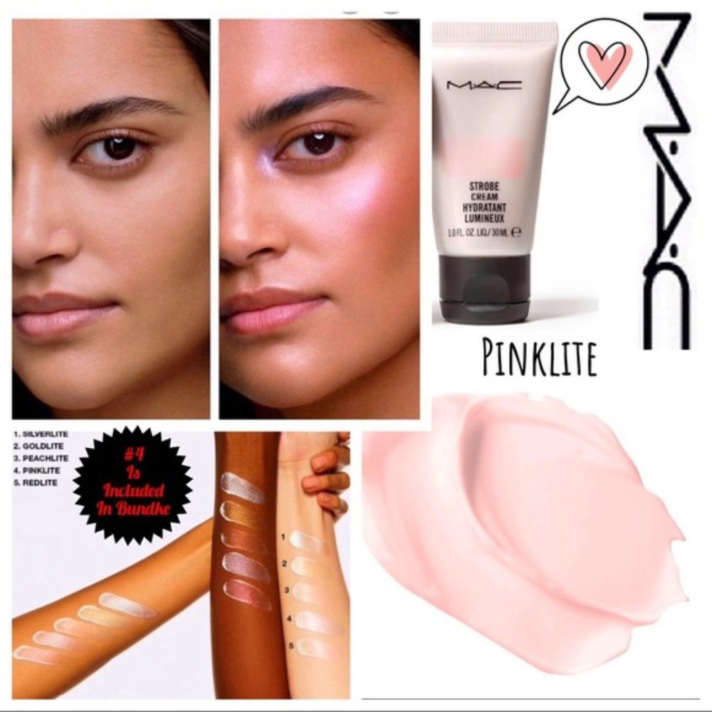 MAC PINKLITE Strobe Cream new mini New Travel